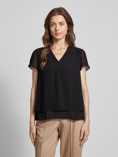 s.Oliver BLACK LABEL Blouseshirt met V-hals  - 4