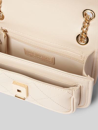 VALENTINO BAGS Crossbody Bag mit Label-Detail Modell 'MANSION' Offwhite 4