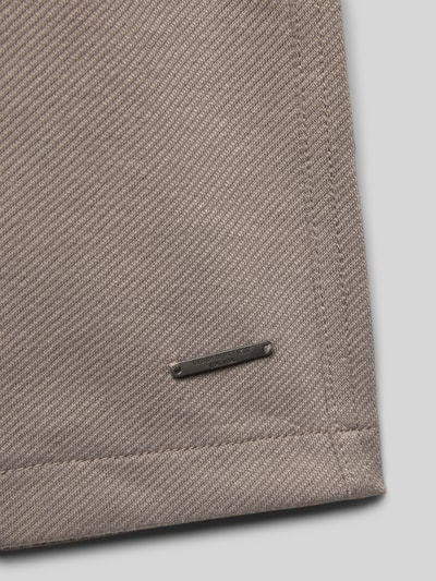 CARS JEANS Szorty z dzianiny dresowej z elastycznym pasem model ‘PALSY’ Średnioszary 2