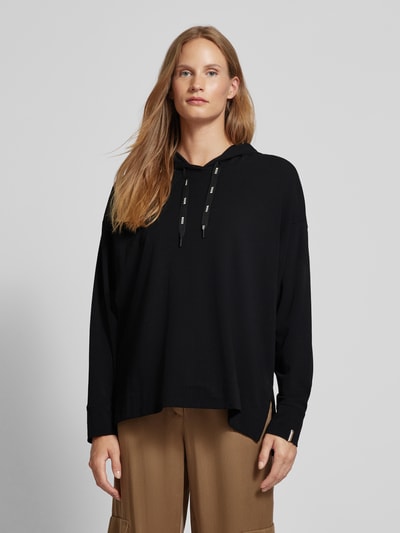 BOSS Shirt met lange mouwen met capuchon Zwart - 4