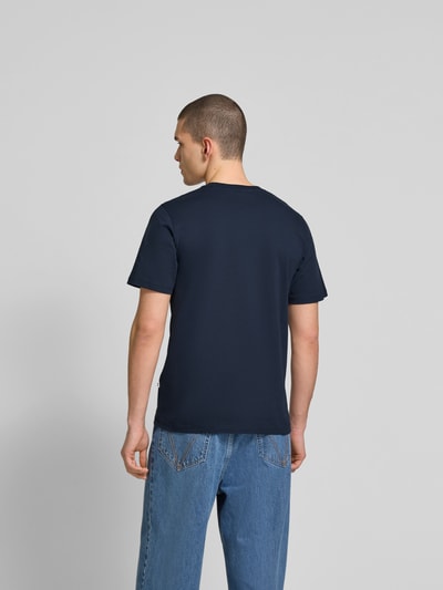 Wood Wood T-shirt van zuiver katoen Marineblauw - 5