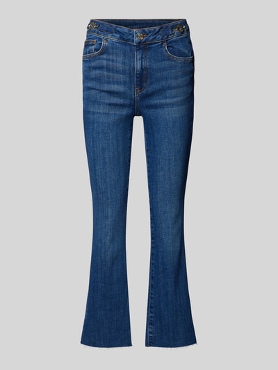 Liu Jo White Flared Jeans mit 5-Pocket-Design Modell 'PRINCESS' Jeansblau 2