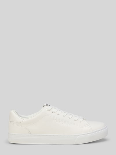 Produktfoto, Low Top Sneaker aus echtem Leder Modell 'BODIL' von Marc O’Polo, efekt: jednolity kolor, nosek buta zaokrąglony, płaska podeszwa, wiązanie, naturalna skóra
