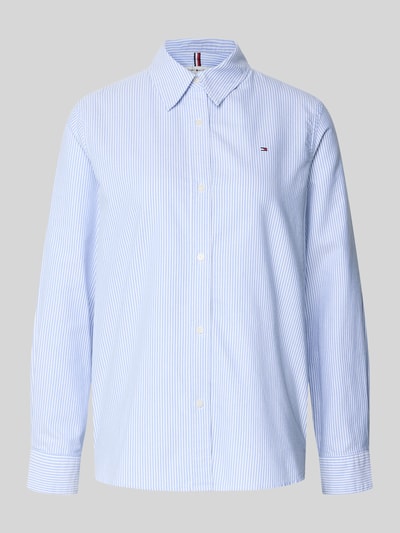 Tommy Hilfiger Regular Fit Hemdbluse aus reiner Baumwolle Modell 'OXFORD' Marine 2