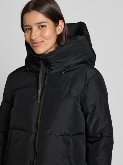 khujo Gewatteerd jack met ritszakken, model 'AUDREY MATT' Marineblauw - 3