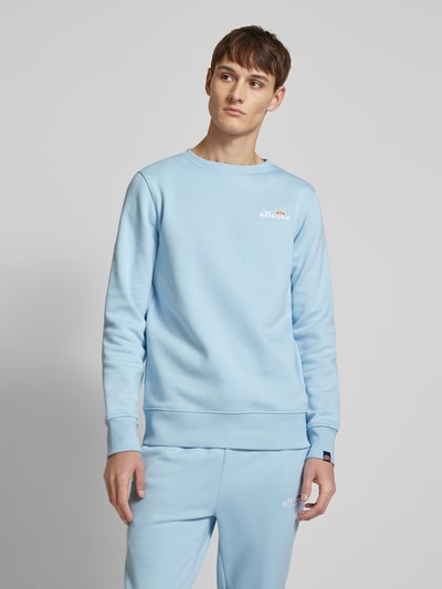 Ellesse Sweatshirt mit Label-Stitching Modell 'Fierro' Hellblau 4