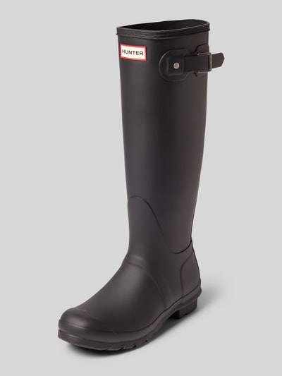 Hunter Stiefel mit verstellbarer Schnalle Black 1