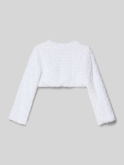 Happy Girls Kort Bolero met ronde hals Wit - 3