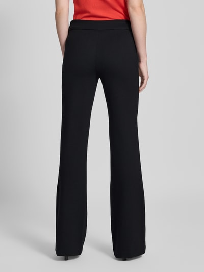 Guess Slim Fit Schlaghose aus Viskose-Mix Modell 'MAELICE' Black 5