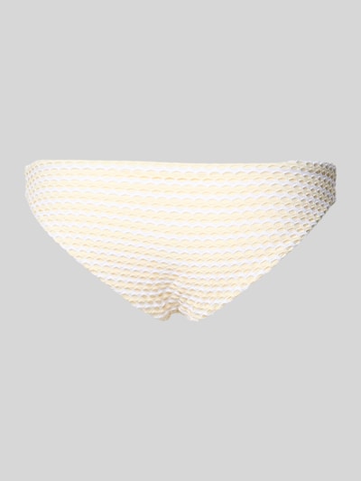 Seafolly Slim Fit Bikinihose mit Strukturmuster Beige 3