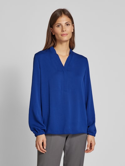 Marc Cain Blusenshirt mit V-Ausschnitt Royal 4