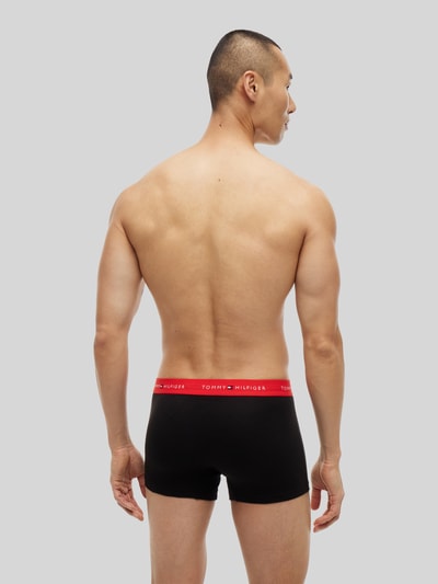 Tommy Hilfiger obcisłe bokserki o kroju regular fit z mieszanki bawełny w zestawie 7 szt. Czarny 5