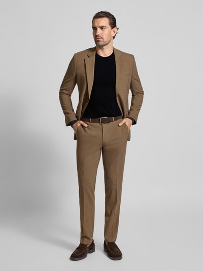 Casual Friday Gebreide pullover met ronde hals, model 'OSVALD' Donkerblauw - 1