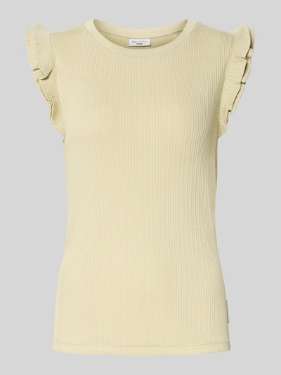 Marc O'Polo Denim Slim fit top van katoenmix Rietgroen - 2