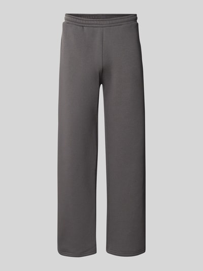 REVIEW Sweatpants mit elastischem Bund Dunkelgrau 2