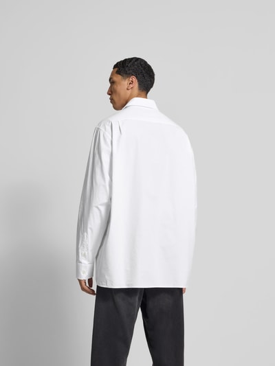 MM6 Maison Margiela Freizeithemd mit Knopfleiste Weiss 5