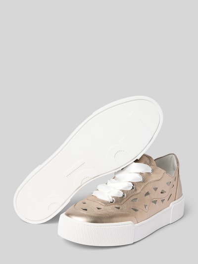 Högl Chunky Sneaker mit Cut Outs Rose Gold 4