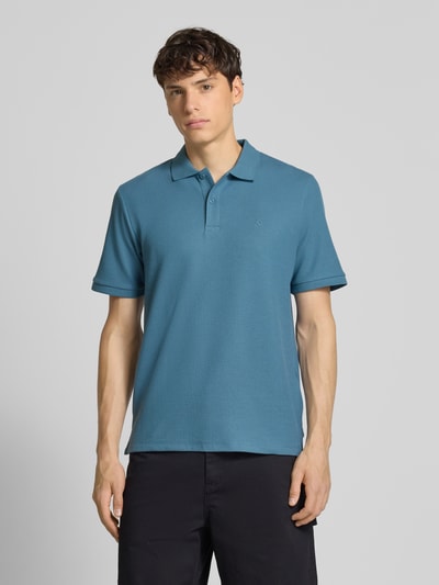 Jack & Jones Poloshirt mit Label-Stitching Modell 'AUSTIN' Ocean 4