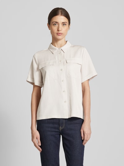 JOOP! Regular fit overhemdblouse met 1/2-mouwen, model 'Birte' Zand - 4