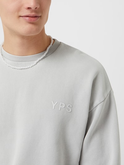 YOUNG POETS SOCIETY Sweatshirt van katoen, model 'Ciel' Steengrijs - 3