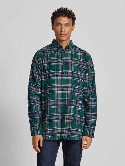 Christian Berg Men Regular Fit Freizeithemd mit Button-Down-Kragen Bottle 4