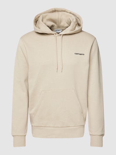 Carhartt Work In Progress Hoodie met merkstitching Beige - 2