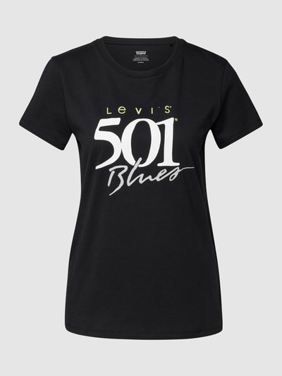 Levi's® T-Shirt mit Label-Print Black 2