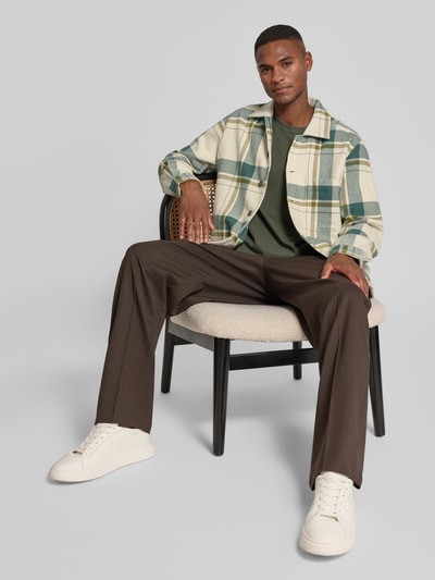 Marc O'Polo Loose Fit Hemdjacke aus reiner Baumwolle  Beige 3