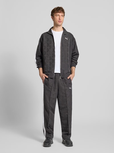 PUMA Performance Trainingsjacke mit Reißverschluss und Logo Black 1