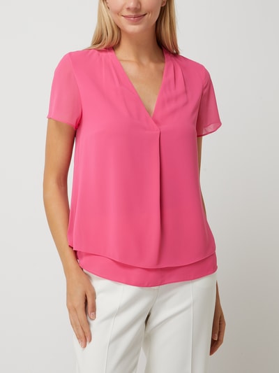 s.Oliver BLACK LABEL Blusenshirt im Double-Layer-Look  Pink 4