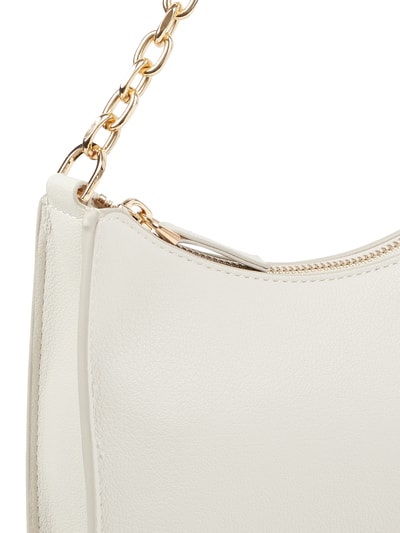 Mango Crossbody Bag in Leder-Optik Modell 'Bayona' Ecru 6