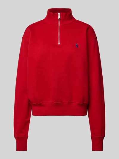 Polo Ralph Lauren Sweatshirt mit Stehkragen Rot 2