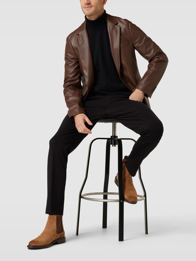 Gant Chelsea Boots mit Gummieinsätzen Modell 'Akron' Cognac 1