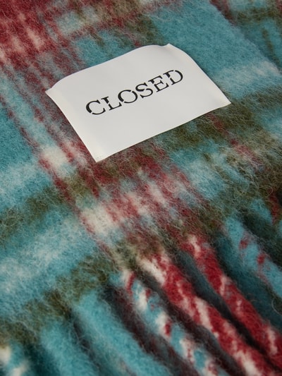 Closed Schal mit Ausfransungen Hellblau 3