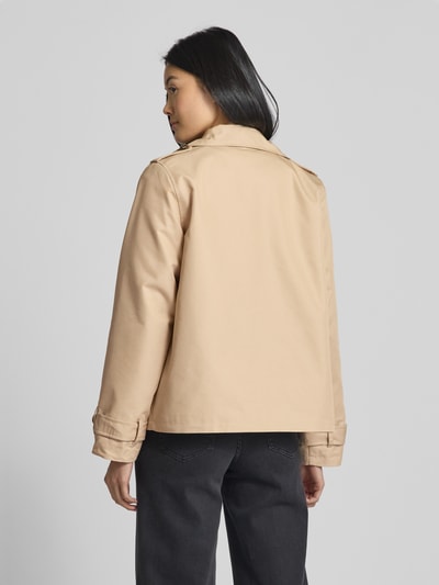 Soyaconcept Jacke mit Leistentaschen Modell 'AMANDA' Beige 5