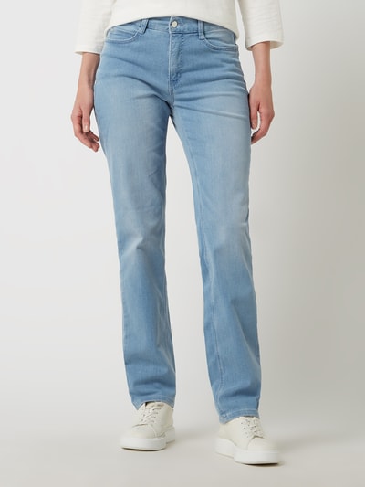 MAC Straight leg jeans met stretch, model 'Dream'  Lichtblauw - 4