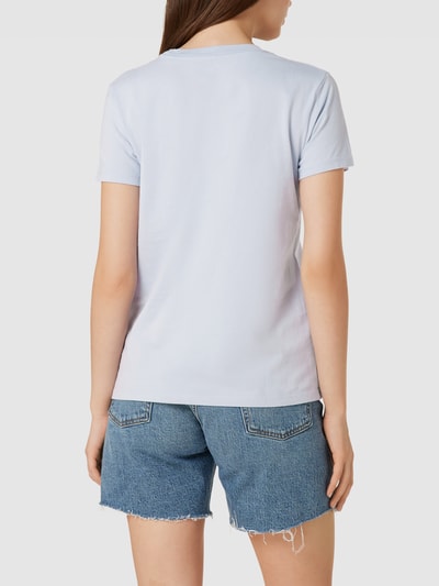 Levi's® T-Shirt mit Label-Patch Modell 'PERFECT TEE' Hellblau 5