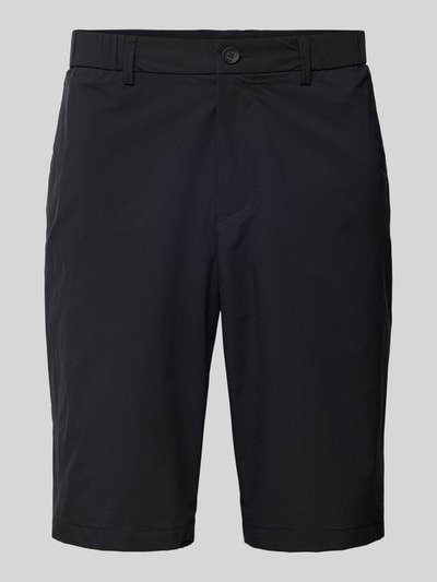 BOSS Green Regular Fit Shorts mit Gürtelschlaufen Modell 'Speedflex' Black 2