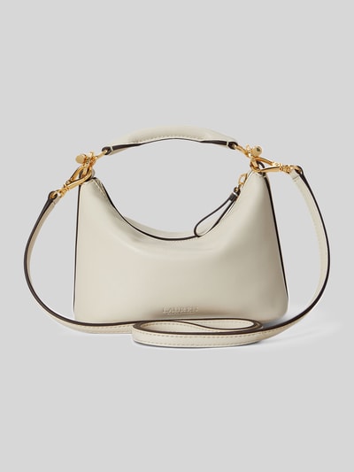 Lauren Ralph Lauren Henkeltasche mit Schulterriemen Weiss 4