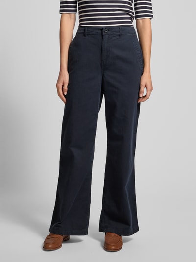 Lauren Ralph Lauren Stoffen broek met achterzakken, model 'MAHKEY' Donkerblauw - 4