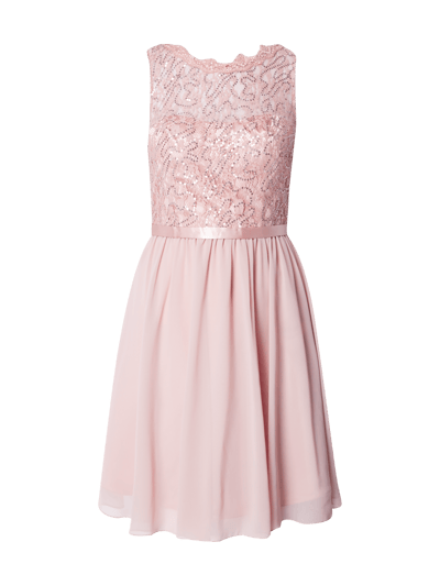 Laona Cocktailkleid mit floraler Spitze Rose 2