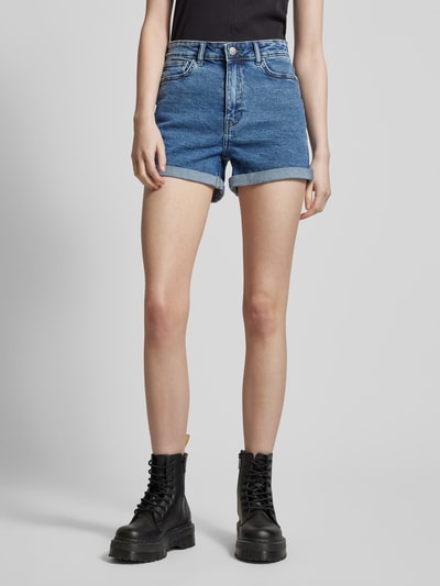 Noisy May Jeansshorts mit Label-Detail Modell 'MONI' in jeans Jeansblau 4