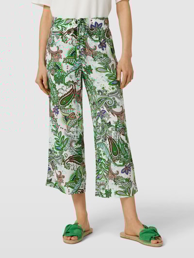 Christian Berg Woman Culotte aus reiner Viskose Grün 4