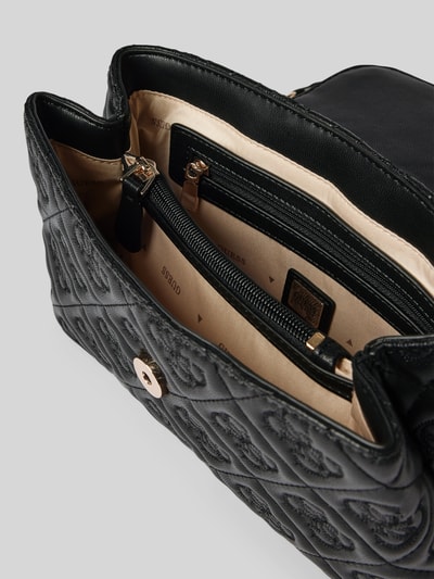 Guess Handtasche mit Label-Applikation Modell 'ADELASIA' Black 5
