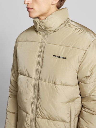 Pegador Steppjacke mit Stehkragen Modell 'MARTEN' Beige 3