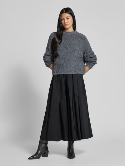 Weekend Max Mara Maxirock mit elastischem Bund Modell 'CURVATO' Black 1