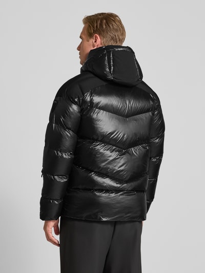 Blauer USA Puffer Jacket mit Label-Patch Modell 'CROWN' Black 5