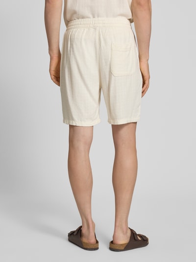 ONLY & SONS Regular Fit Shorts aus Viskose-Leinen-Mix Modell 'TEL LATHAM' Offwhite 5