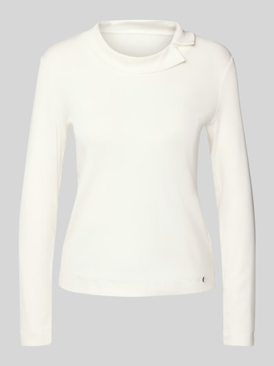 Marc Cain Longsleeve mit Rundhalsausschnitt Offwhite 2