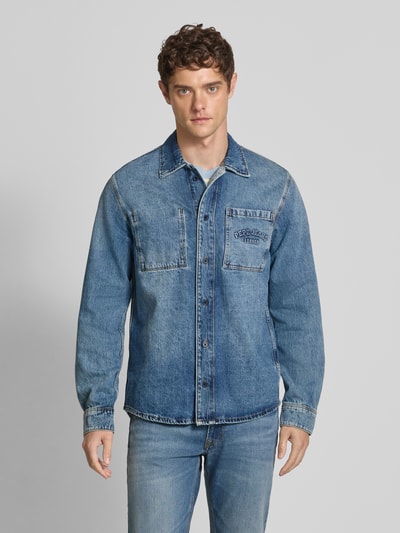 Pepe Jeans Loose Fit Jeanshemd aus reiner Baumwolle Jeansblau 4